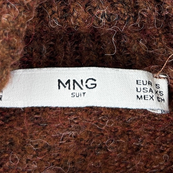 Mango MNG Boxy fit Padded Shoulder Sweater - Picture 5 of 6